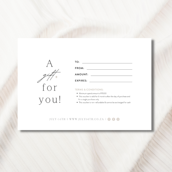 J14 Gift Card
