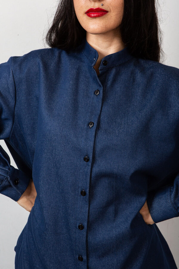 The J14 Staple Denim Shacket - Image 5