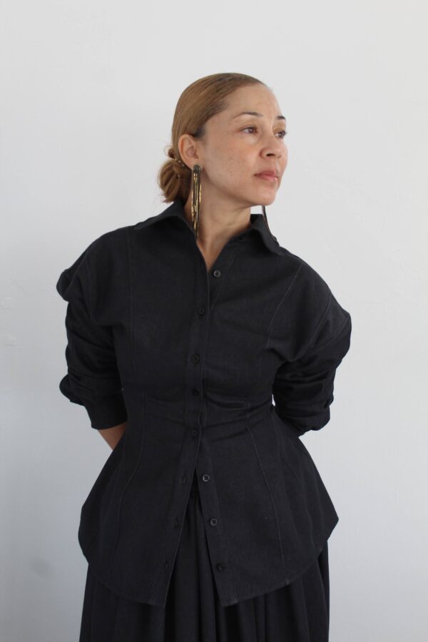 The J14 Denim Hourglass Shirt - Image 2